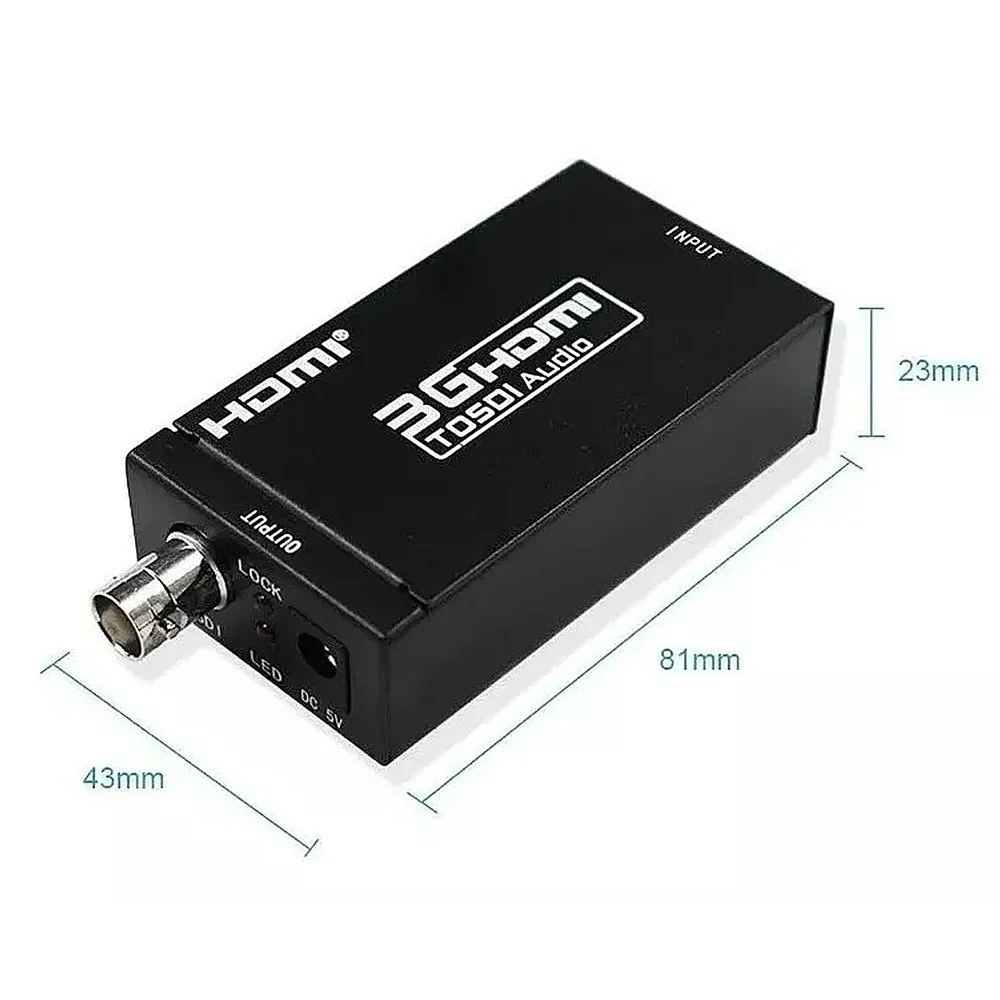 Imagem 2 de 5 do produto Conversor HDMI Para Sdi 1080p