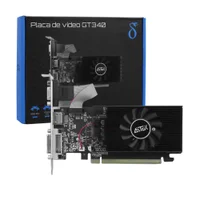 Placa De Vídeo GDDR3 1gb Gt340, Clock 600mhz, PCi-e 2.0 16x, Upgrade PC HDMI Dvi Vga