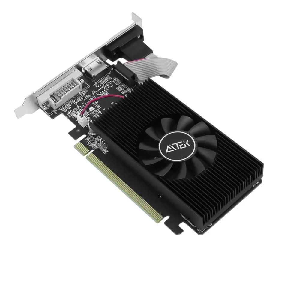 Placa De Vídeo GDDR3 1gb Gt340, Clock 600mhz, PCi-e 2.0 16x, Upgrade PC HDMI Dvi Vga 6