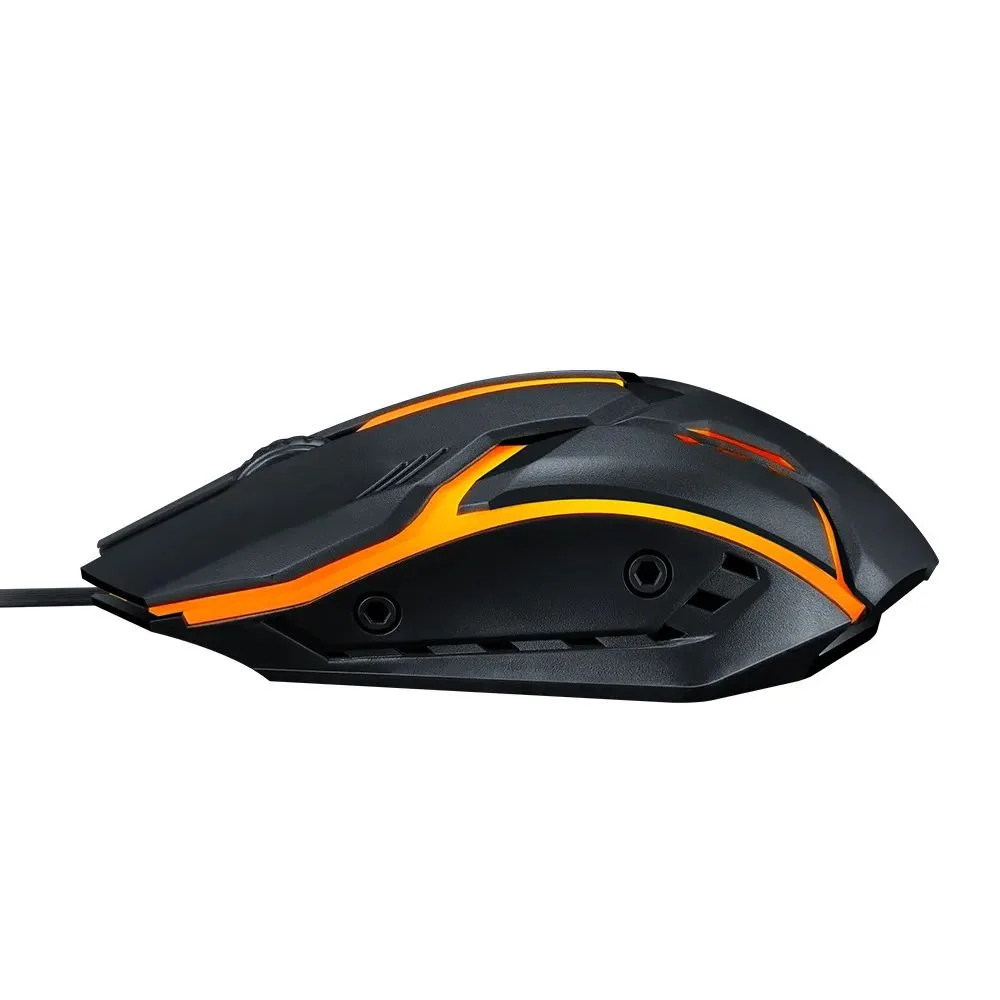 Imagem 2 de 5 do produto Mouse Óptico Gamer RGB 1200dpi Com Fio Tomate Mmo-g03