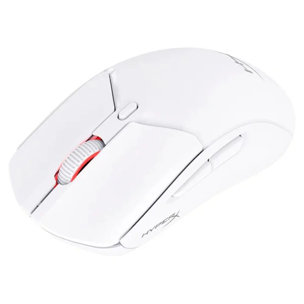 Imagem 4 de 5 do produto Mouse Gamer Sem Fio Hyperx Multifire Haste 2 Wireless RGB Branco 6n0a9aa