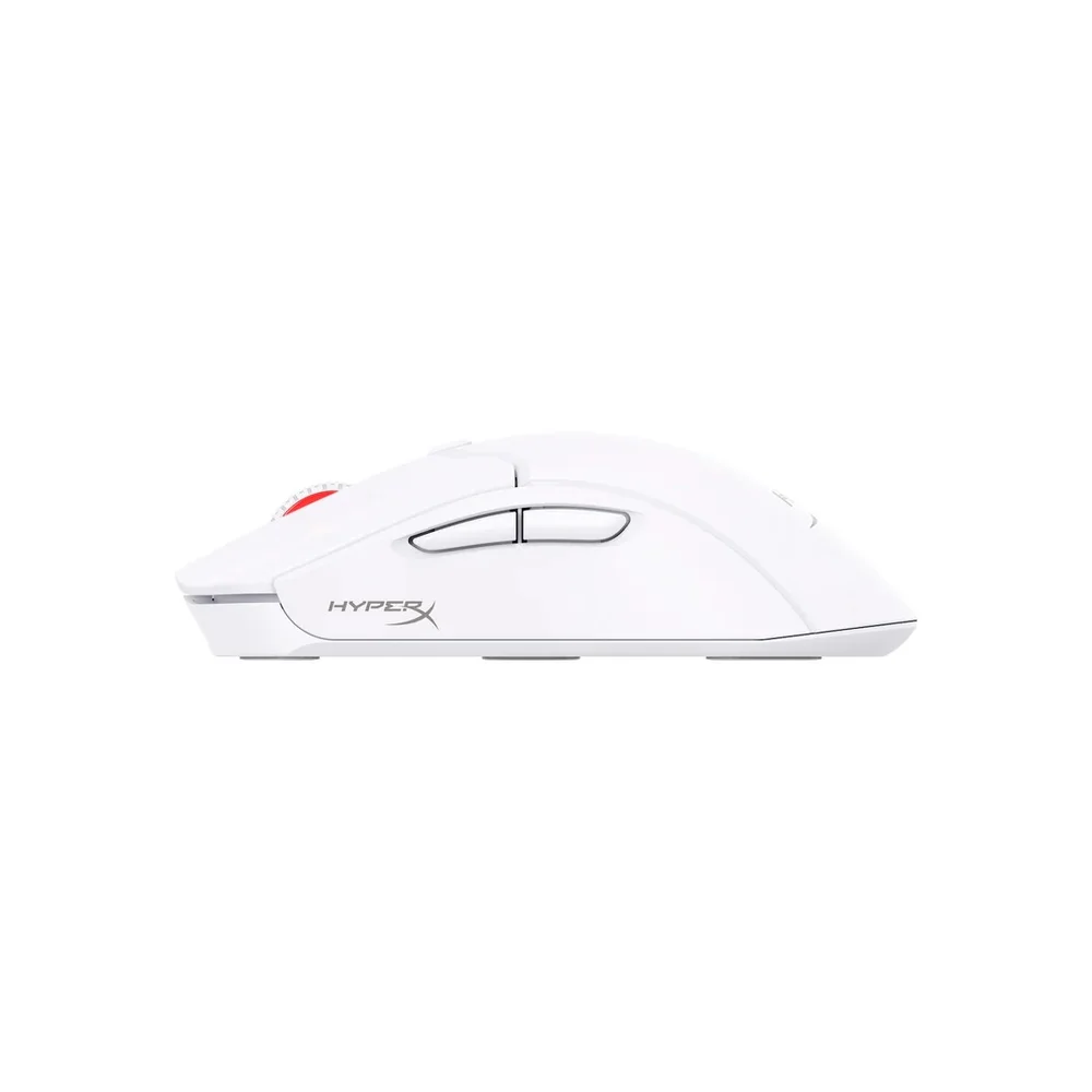 Imagem 5 de 5 do produto Mouse Gamer Sem Fio Hyperx Multifire Haste 2 Wireless RGB Branco 6n0a9aa