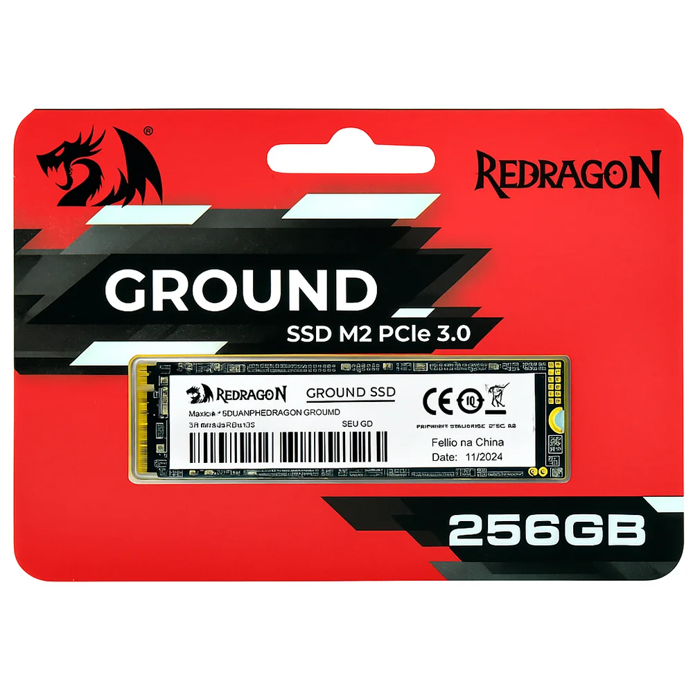 SSD M.2 256gb Redragon Ground PCie Gd-410
