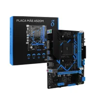 Placa Mãe Micro-atx Am4 A520, Amd Ryzen, Ddr4, PCi-e X16 4.0, Usb HDMI Vga, Pronta Entrega 2