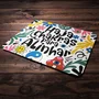 Mouse Pad Vibes - Haja Chakras Para Alinhar - 22x18 Borracha