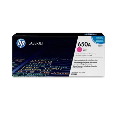 Toner Original Hp Cp5525 650a Magenta / Vermelho Ce273a