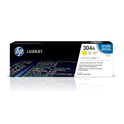 Toner Hp Cc532a 304a Amarelo Cp2025dn Cm2320n Cm2320nf 3.5k