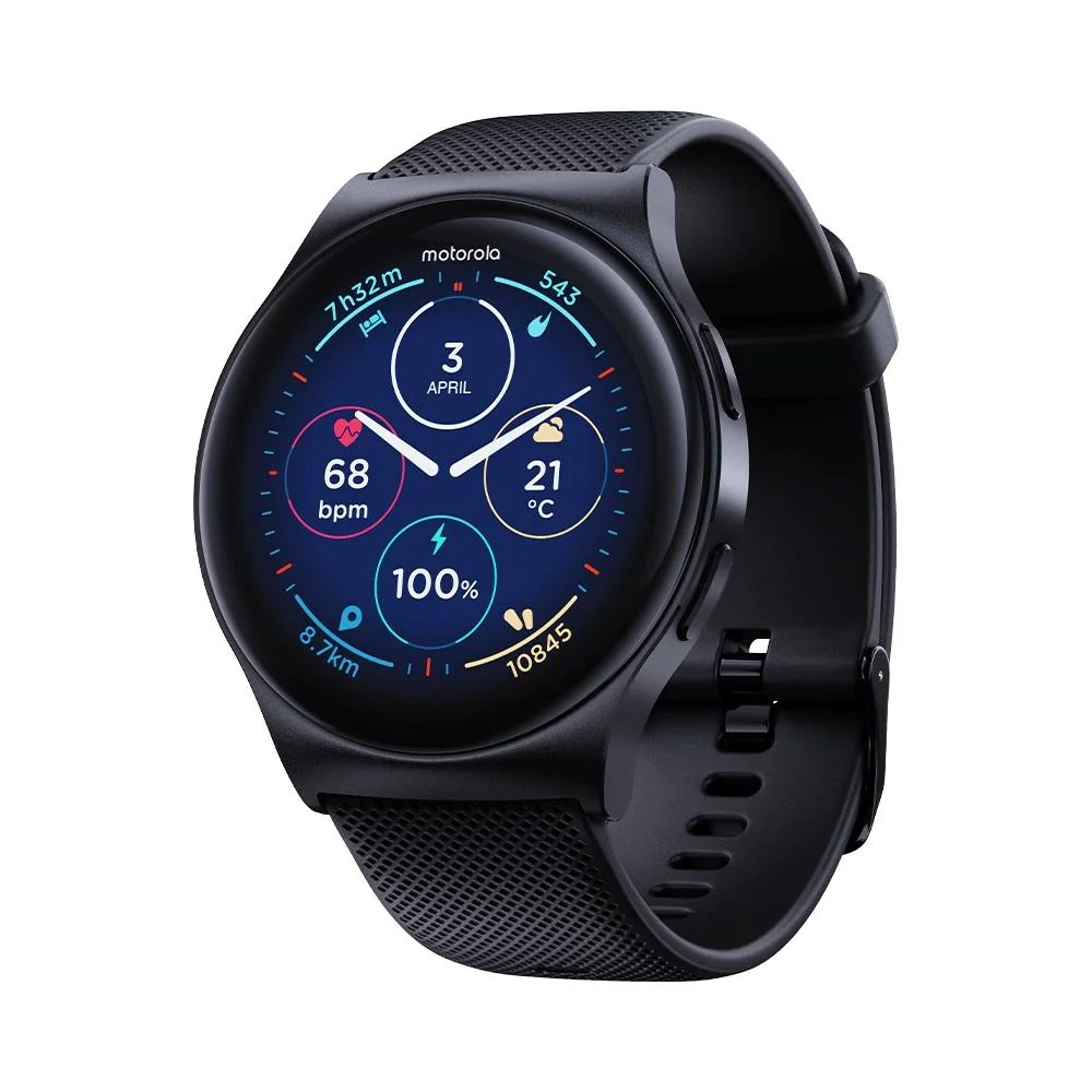 Smartwatch Moto Watch 120 Preto, Moswz120-pb, Motorola  Motorola