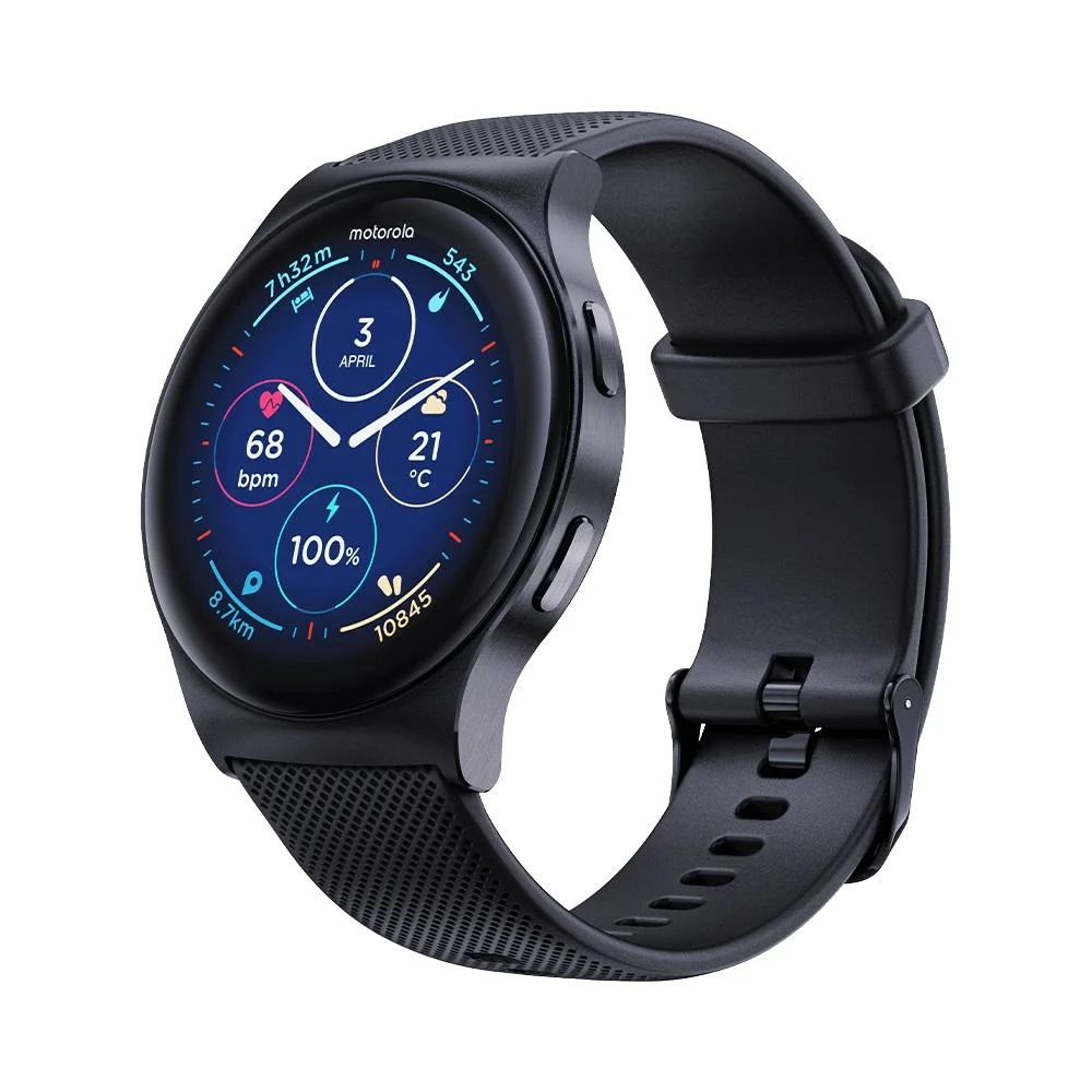 Imagem 3 de 5 do produto Smartwatch Moto Watch 120 Preto, Moswz120-pb, Motorola  Motorola