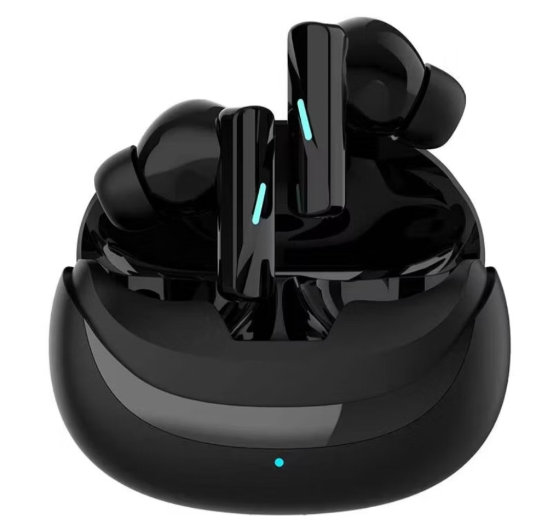 Fone De Ouvido Sem Fio Bluetooth Preto Mate 70 Tws Bt 5.3 Intra-auriculares Para Jogos Fones