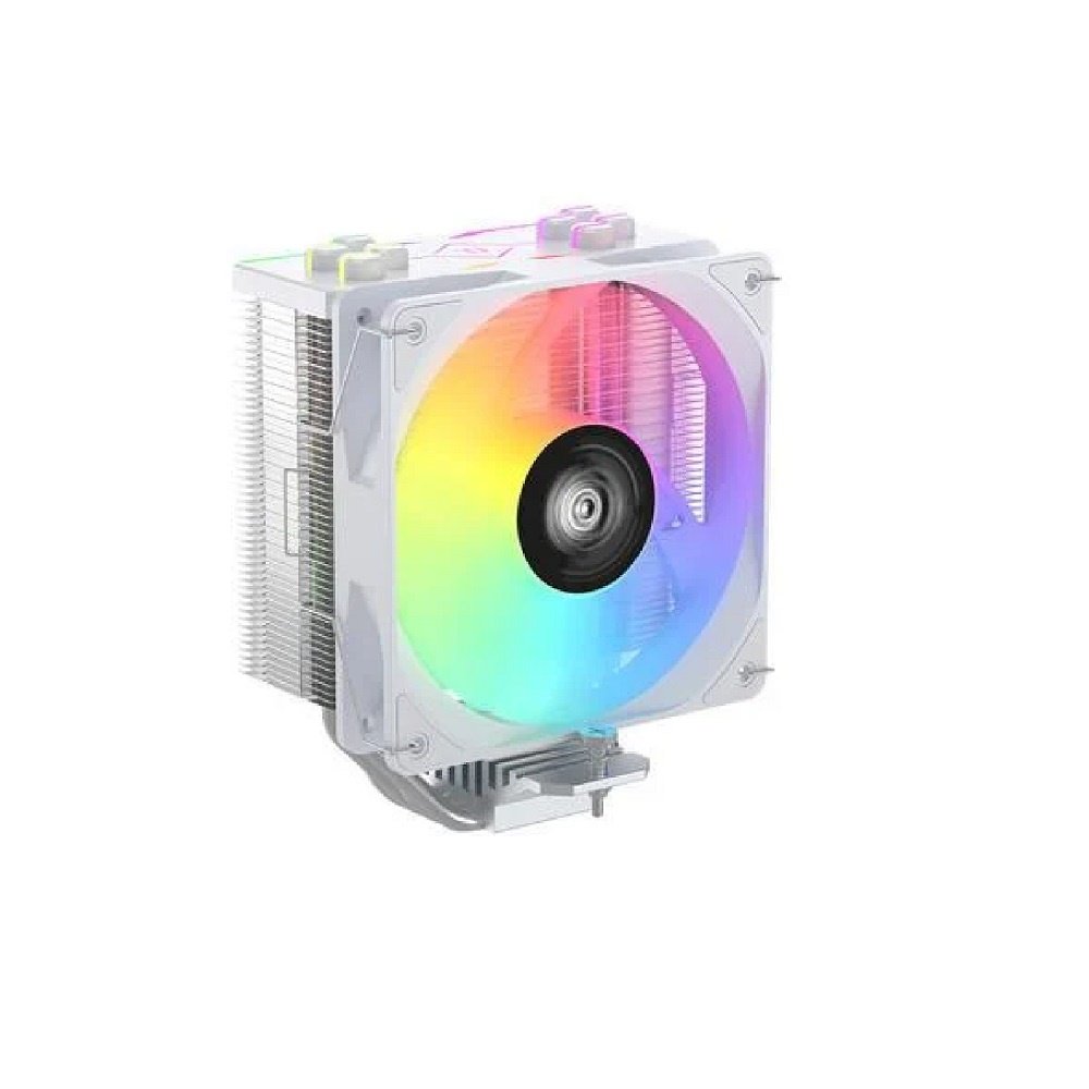 Cooler Gamer Processador Univ Mymax Mx202 ARGB 120mm Branco