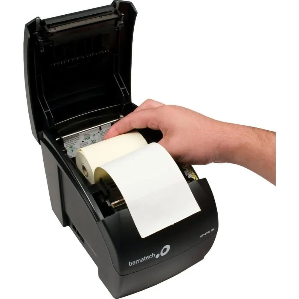 Imagem 3 de 5 do produto Impressora Térmica Elgin Mp-4200 Hs Não Fiscal Guilhotina Usb Serial Ethernet