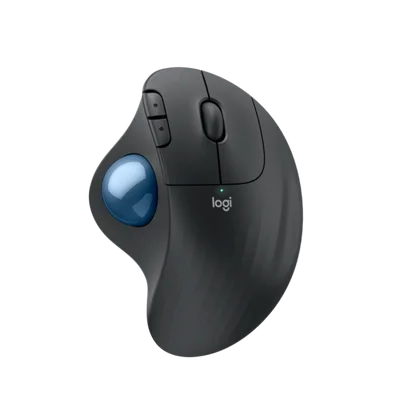 Mouse Logitech Ergo M575s Grafite Sem Fio - 910-007031