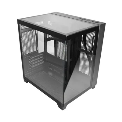 Gabinete Gamer K-mex Aquario Cg-0725 Visão Preto Micro Atx Sem Fan