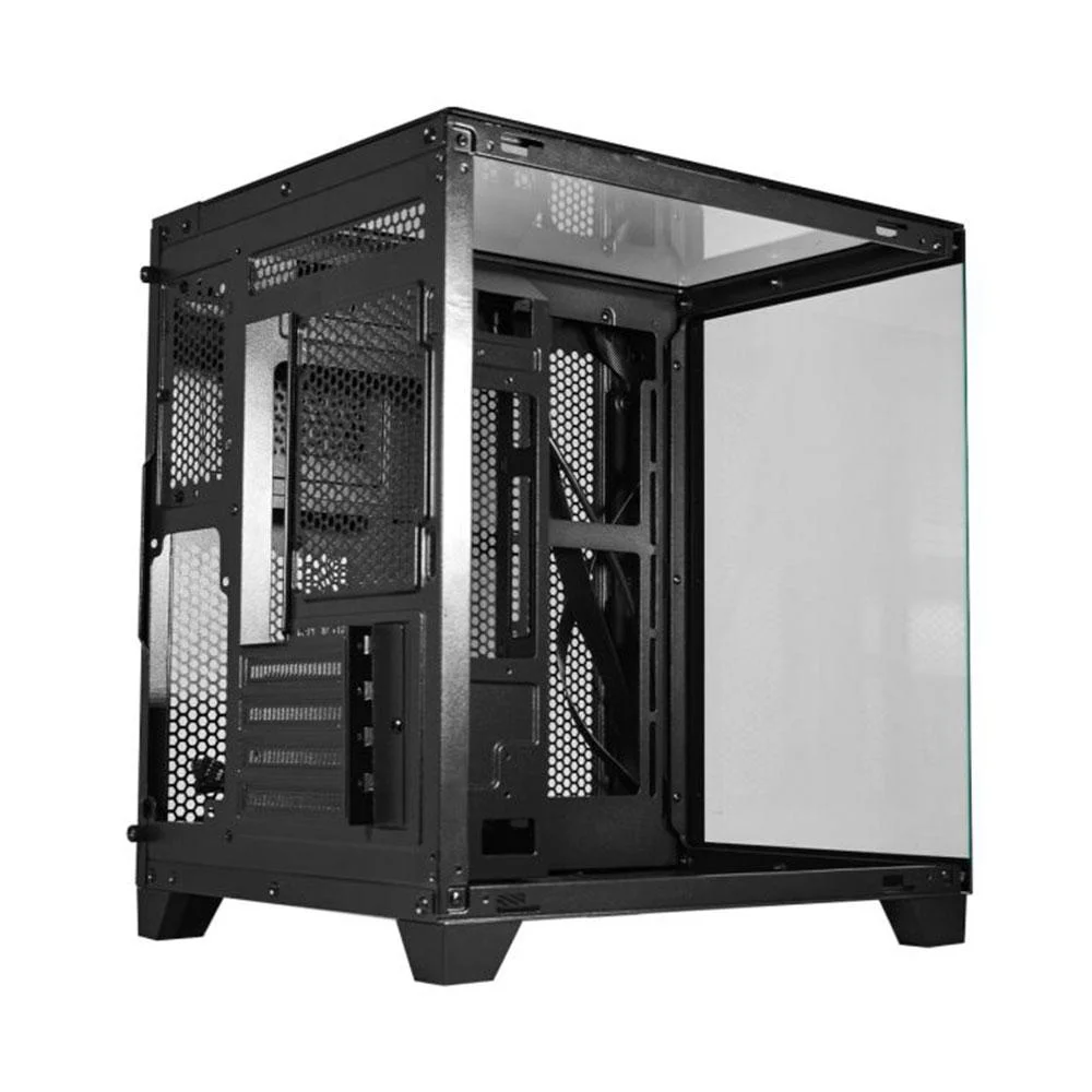 Imagem 5 de 5 do produto Gabinete Gamer K-mex Aquario Cg-0725 Visão Preto Micro Atx Sem Fan