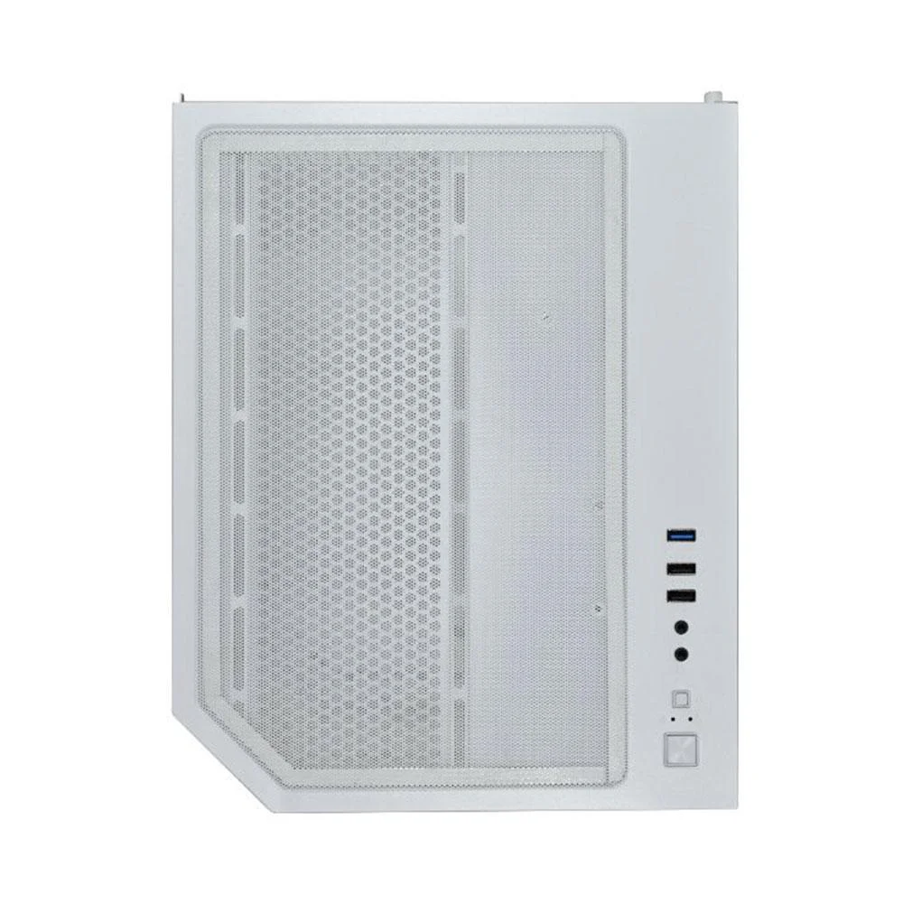 Imagem 3 de 4 do produto Gabinete Gamer K-mex Aquario Cg-w620 Angulo Branco Micro Atx Sem Fan