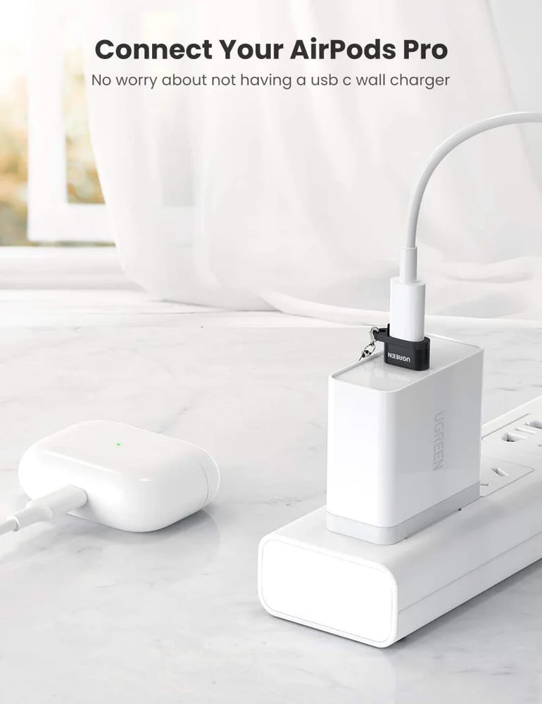 Imagem 3 de 5 do produto Adaptador Usb 2.0 Para Usb-c 3.1 3a Compacto Ugreen 50568