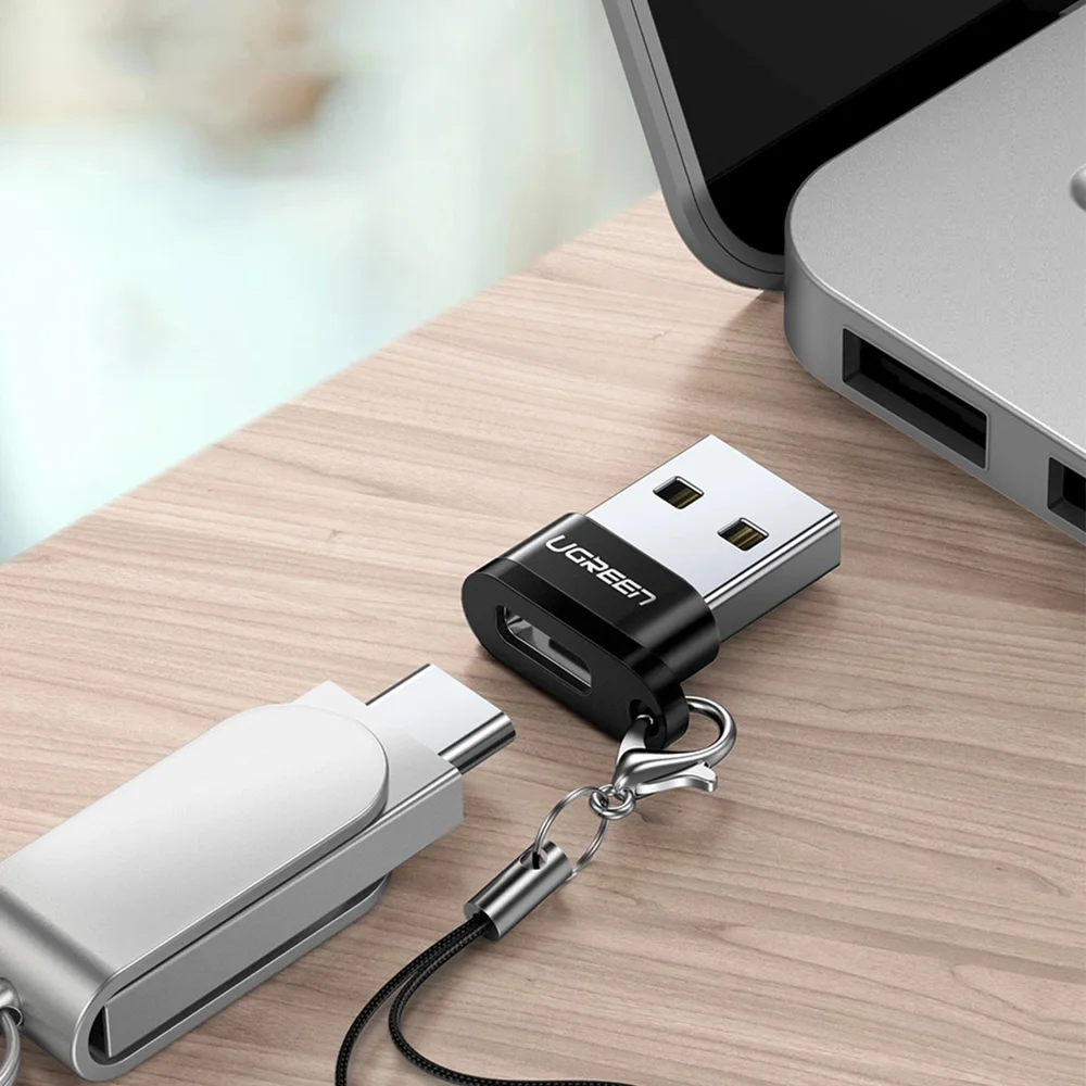 Imagem 4 de 5 do produto Adaptador Usb 2.0 Para Usb-c 3.1 3a Compacto Ugreen 50568