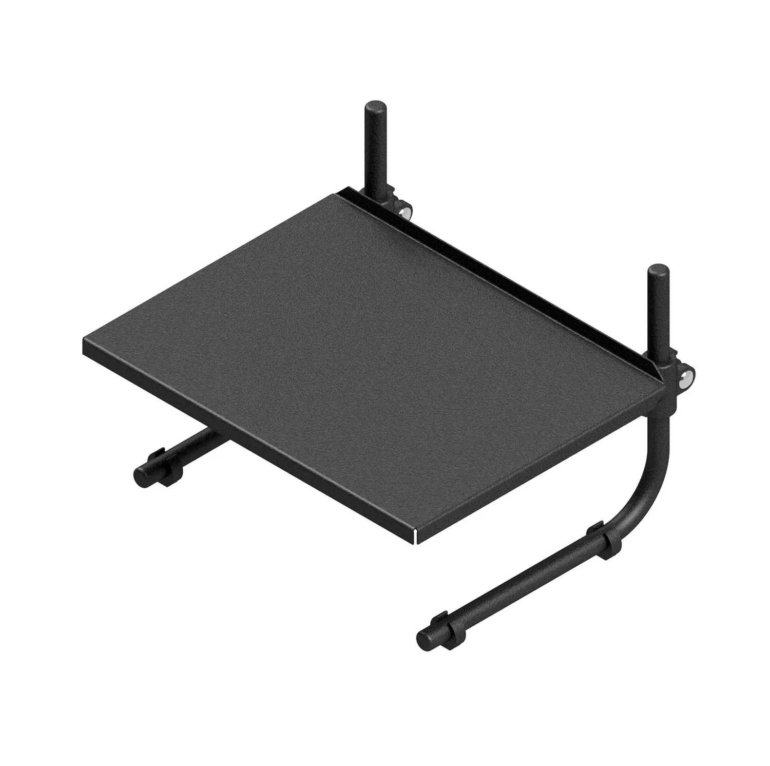 Suporte Base De Mesa Com Ajuste Altura Para Monitor Ou Notebook - Avatron Ism-1015-b Cor:preto