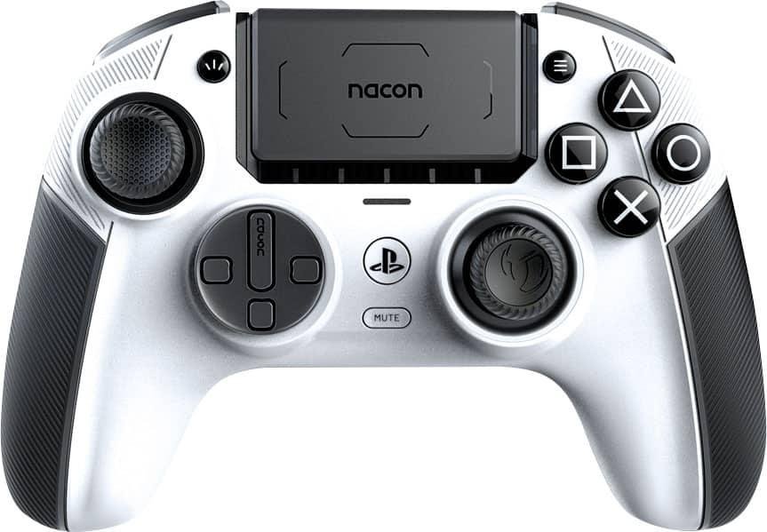 Nacon - Controle Sem Fio Para  Para Vídeo Gamerevolution 5 Pro Para Ps5, Ps4 E PC - Branco-50-1727-01