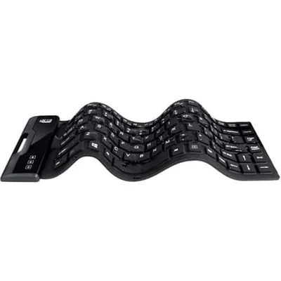 Adesso - Teclado De Membrana Com Fio Slimtouch Akb-212ub Tkl - Preto-akb-212ub