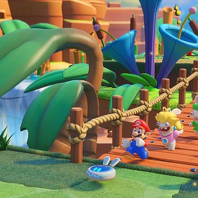 Jogo Mario+rabbids Kingdom Battle (code Box) - Switch, (oLED Model), Nintendo Lite All Video Games