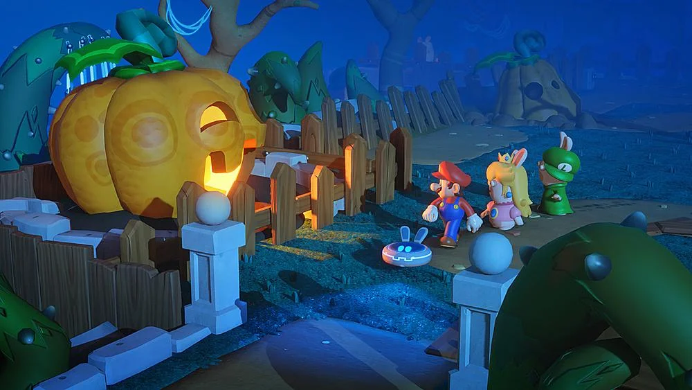 Imagem 3 de 5 do produto Jogo Mario+rabbids Kingdom Battle (code Box) - Switch, (oLED Model), Nintendo Lite All Video Games