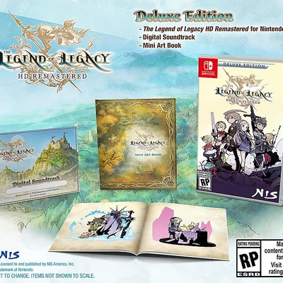 Jogo The Legend Of Legacy Hd Remastered - Nintendo Switch All Video Games