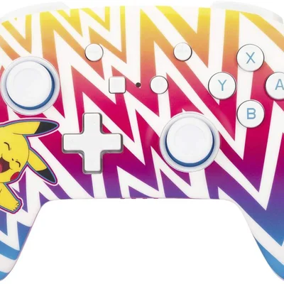 Powera - Controle Sem Fio Para  Para Vídeo Gameaprimorado Para Nintendo Switch - Pikachu Vibrant-nsgp0262-01
