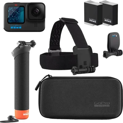 Gopro - Câmera De Ação Preta Hero11  + Kit De Acessórios - Preto-chdrb-111-th