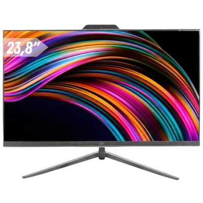 Computador All in One 23.8'', Intel i5-6200u, 8GB RAM, SSD 512GB, Bateria UPS, HDMI, USB, Webcam, Windows 11 Pro