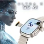 Smart Watch Microwear Ultra 3 Ai 5g Chip Android 8.1 Tela AmoLED + Acessorios Chatgpt Baixa Apps Relogio Responde Mensagens Manda Audio