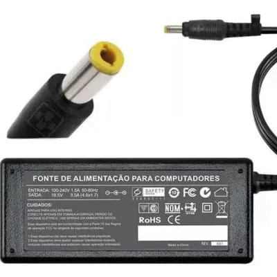 Fonte Carregador P/ Hp Compaq Armada E500 18,5v 3.5a 65w 712 - 110v/220v (bivolt)