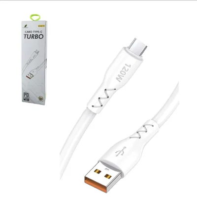 Cabo De Dados E Carregamento Turbo Usb C X-cell 120w 6.0 A