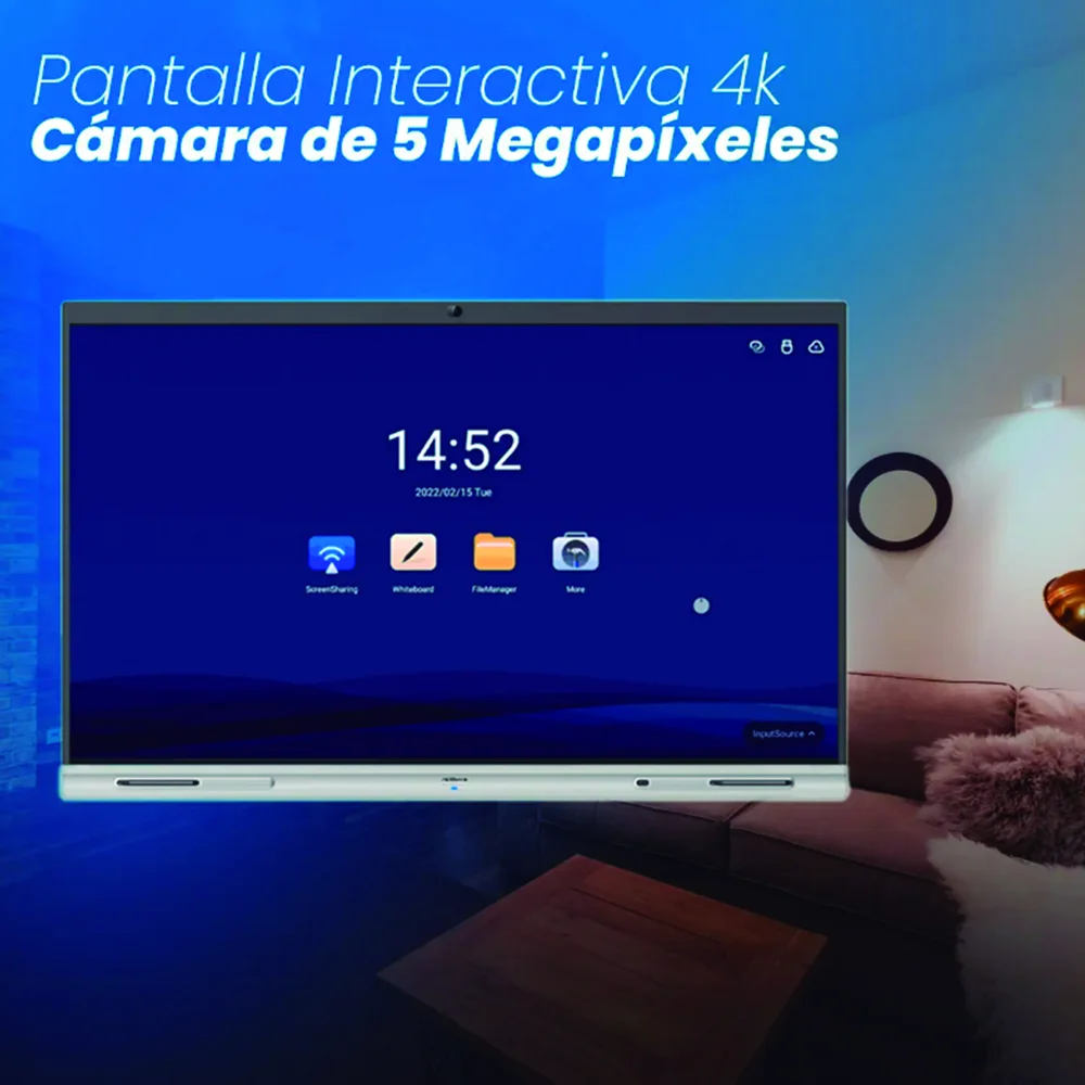 Imagem 3 de 5 do produto Tela Interativa 65" 4k Touch Dahua Dhi-lch65-mc410-b Voltagem: 127/220v