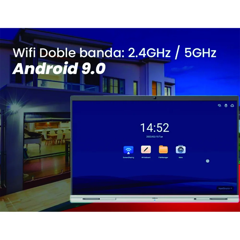 Imagem 4 de 5 do produto Tela Interativa 65" 4k Touch Dahua Dhi-lch65-mc410-b Voltagem: 127/220v