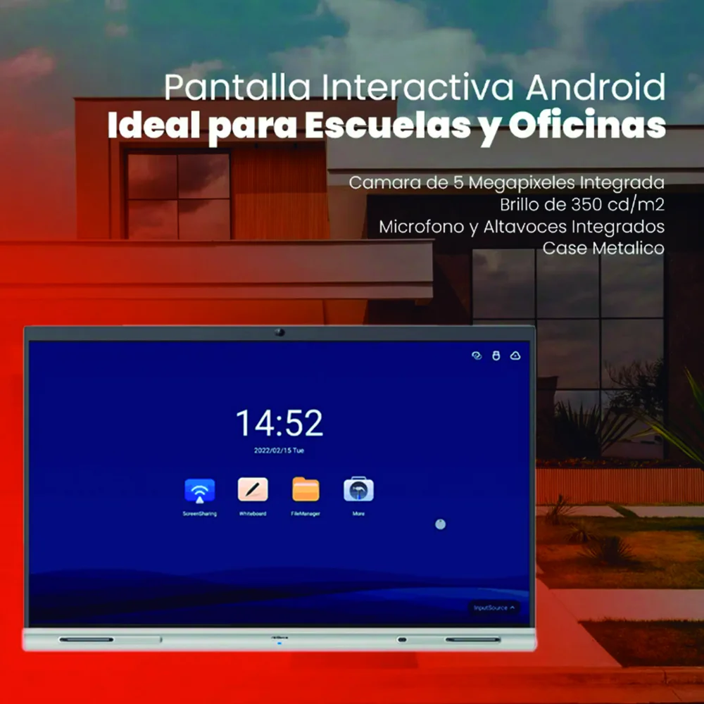Imagem 5 de 5 do produto Tela Interativa 65" 4k Touch Dahua Dhi-lch65-mc410-b Voltagem: 127/220v