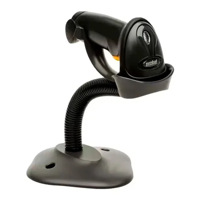Leitor De Código De Barras Zebra C/ Sup. Ls2208-sr20007br-u