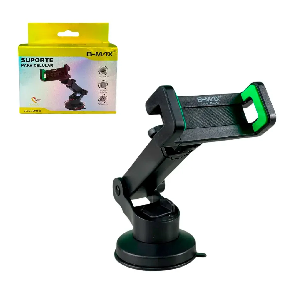 Imagem 2 de 4 do produto Suporte Veicular Para Celular 360° Bmg-66 B-max