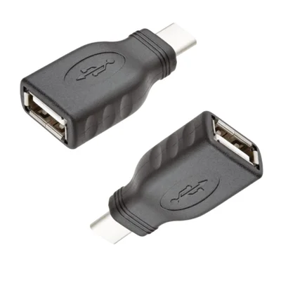 Kit 10 Adaptadores Usb Tipo C 2.0 Macho Para Usb Femea Otg