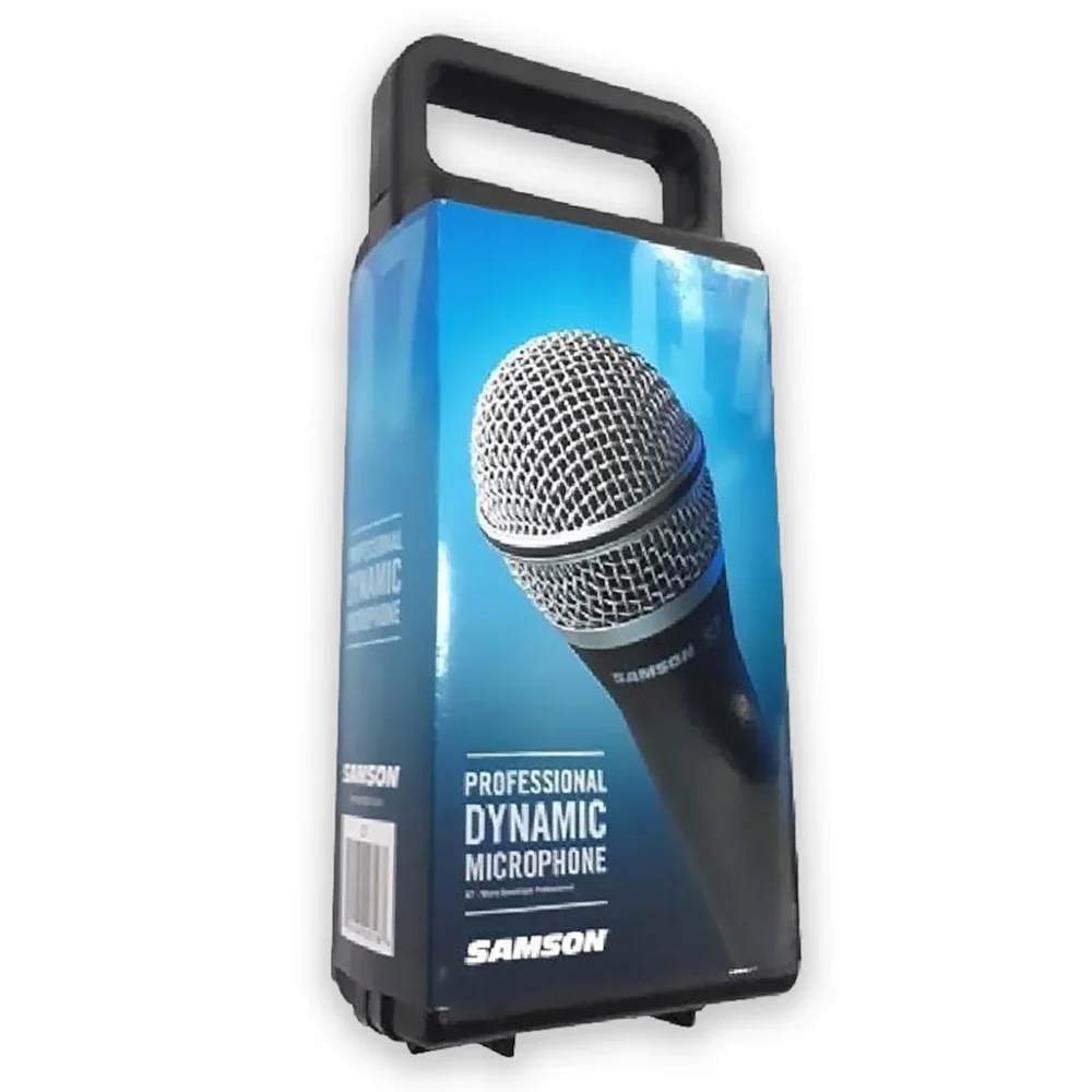Imagem 2 de 3 do produto Microfone Samson Q7 Cardióide Profissional Preto