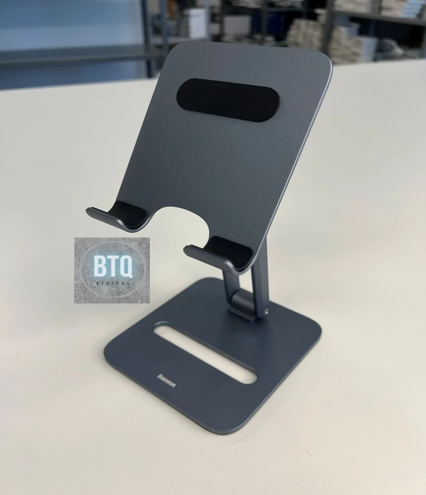 Imagem 4 de 5 do produto Suporte Mesa Baseus Dobrável Metal Para Tablet E Celular Ajustável