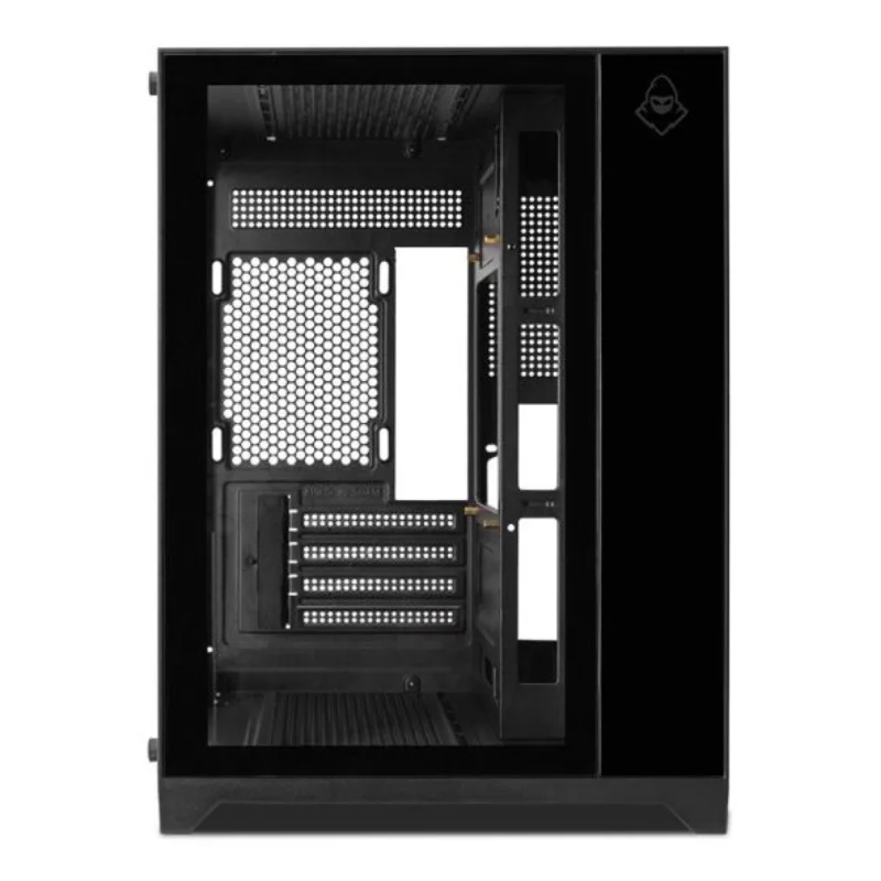 Imagem 3 de 5 do produto Gabinete Gamer Mancer Cv100 S/fan S/fonte Midtower Lateral De Vidro Preto - Mcr-cv100-bk