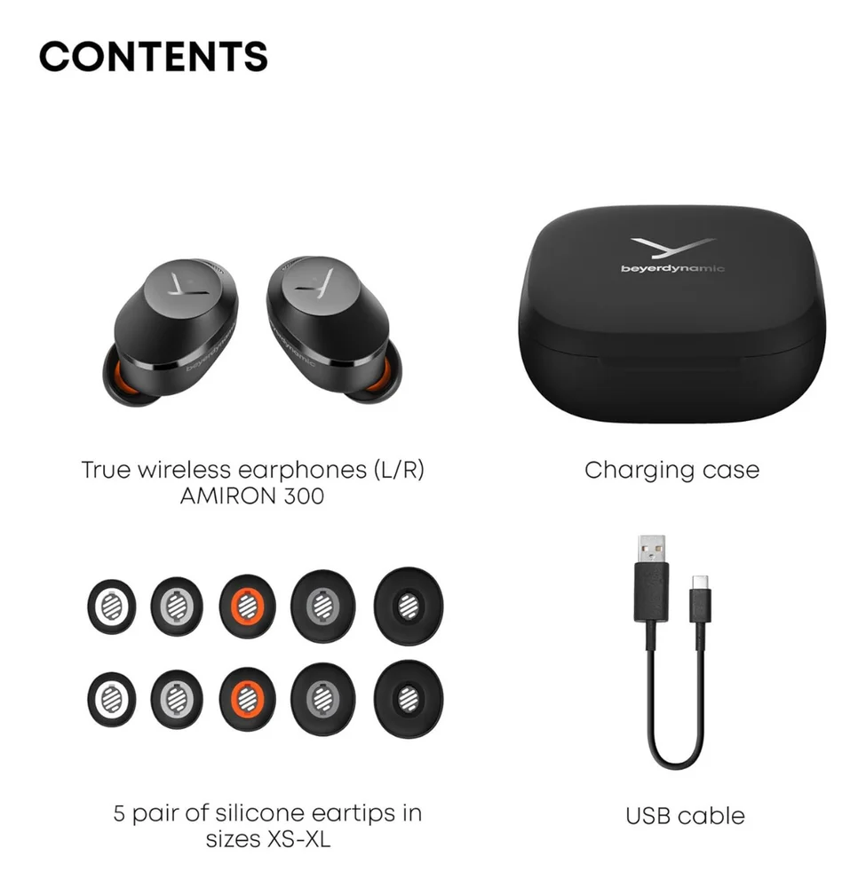 Fone De Ouvido Sem Fio Beyerdynamic Amiron 300 Lançamento 24 - Preto Fone De Ouvido Sem Fio Beyerdynamic Amiron 300 Lançamento 24 - Preto
