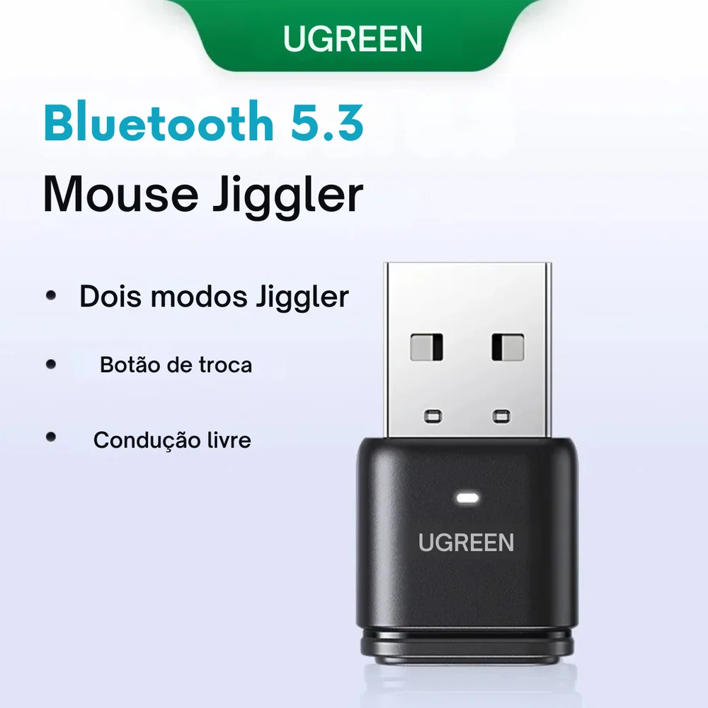 Imagem 4 de 5 do produto Adaptador Bluetooth Ugreen Bluetooth 5.3 Com Mouse Jiggler