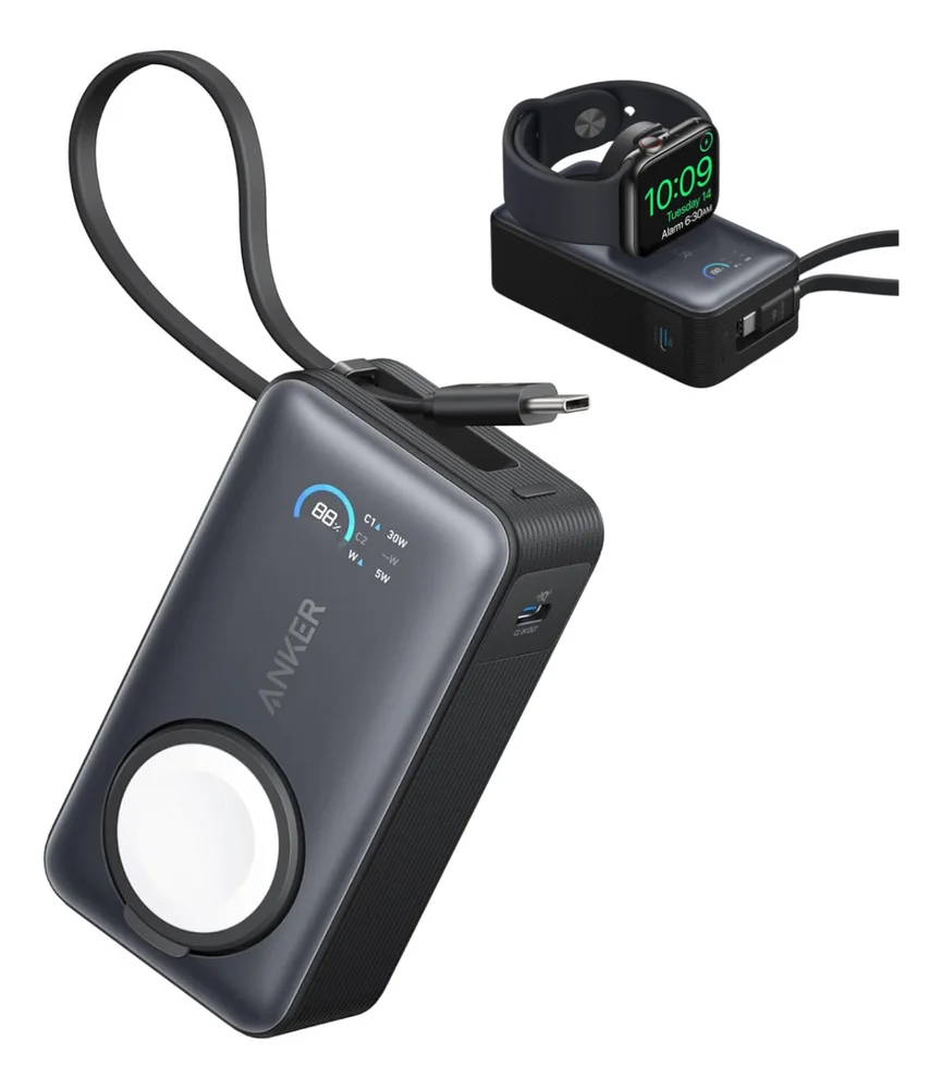 Anker MagGo Power Bank 10000mAh ブラック Anker MagGo Power Bank (10000mAh) | モバイルバッテリーの製品情報