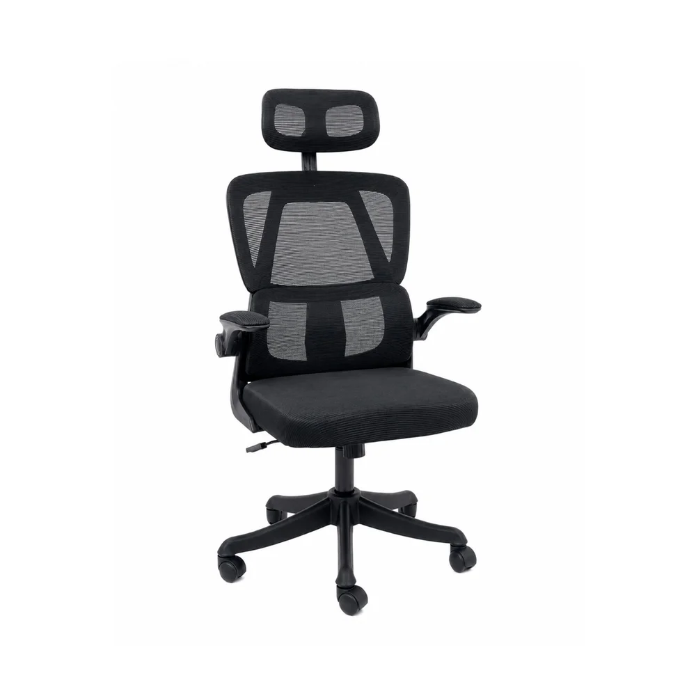 Cadeira Presidente Executiva Oficial Legacy Preta para Escritório e Home Office com Design Ergonômico e Confortável