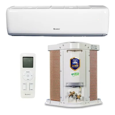 Ar-condicionado Split Inverter 9000 Btus Gree G-top Auto Connection High Wall Quente E Frio Gwh09atb-d6dna1a/gwh09atb-d6dna1a 220v