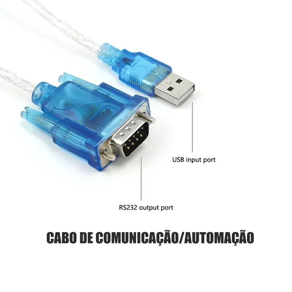 Imagem 3 de 4 do produto Cabo Conversor Usb Am X Db 09 De 0.90 Metros