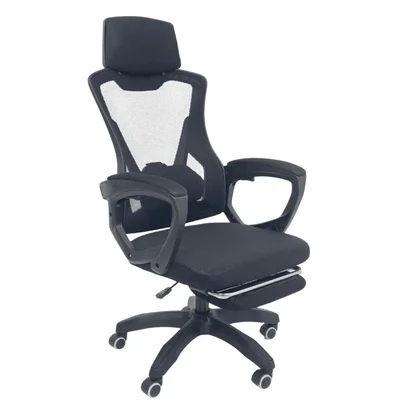 Cadeira De Escritório Oficial Webshop, Presidente Executiva Oficial Supreme, 120 kg, Preto